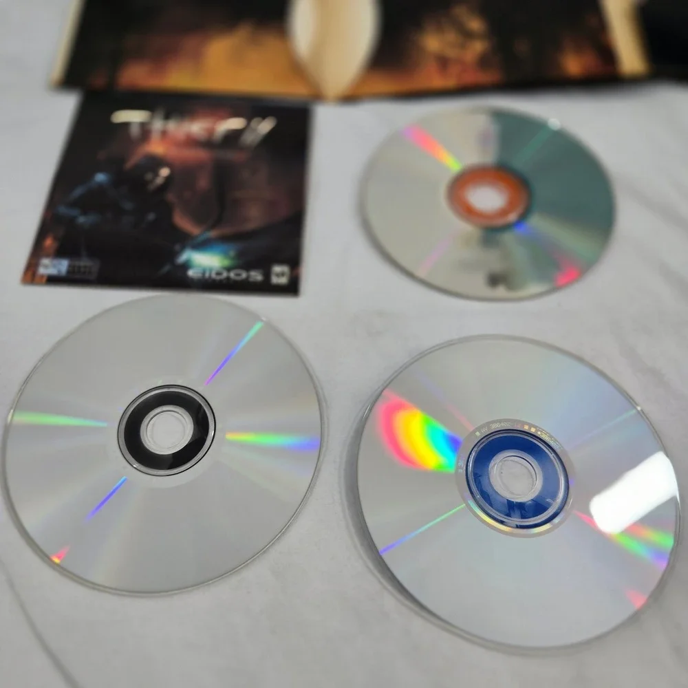 Thief The Dark Project II‎ 2 Metal Age PC Game Lot Vintage 1998 2000 Eidos Retro